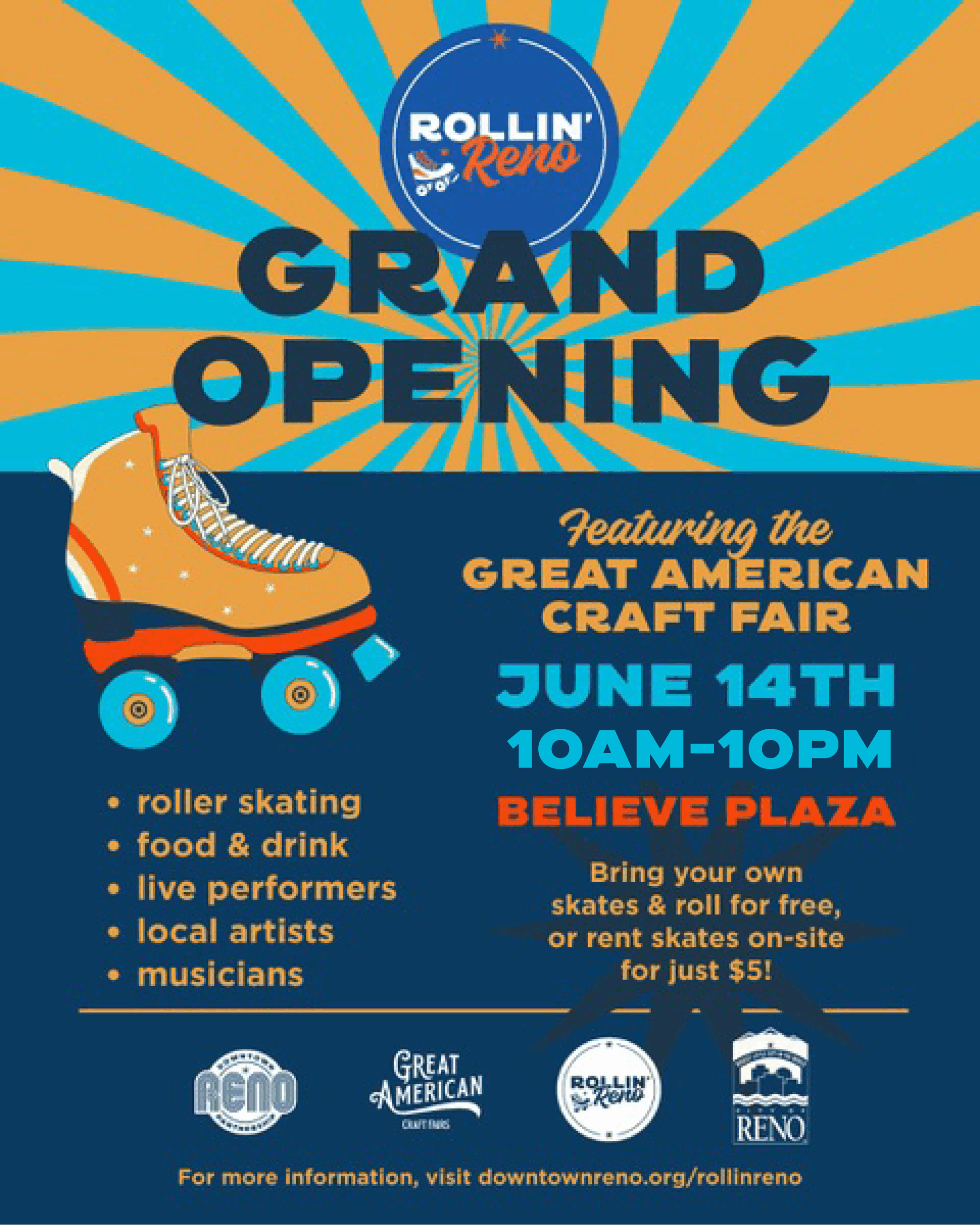 Rollin Reno Grant Opening