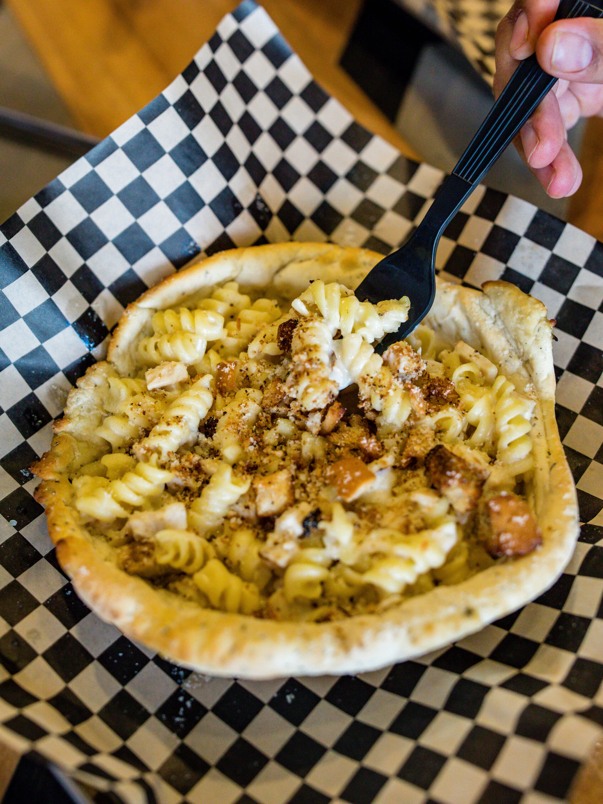 pizza dough pasta bowl